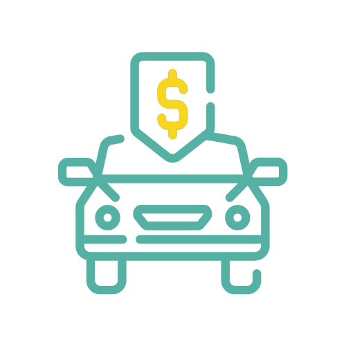 ZIPS Car Wash brand teal and yellow graphic car with price tag above