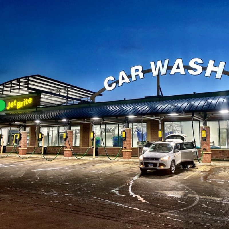 A Jet Brite Car Wash site