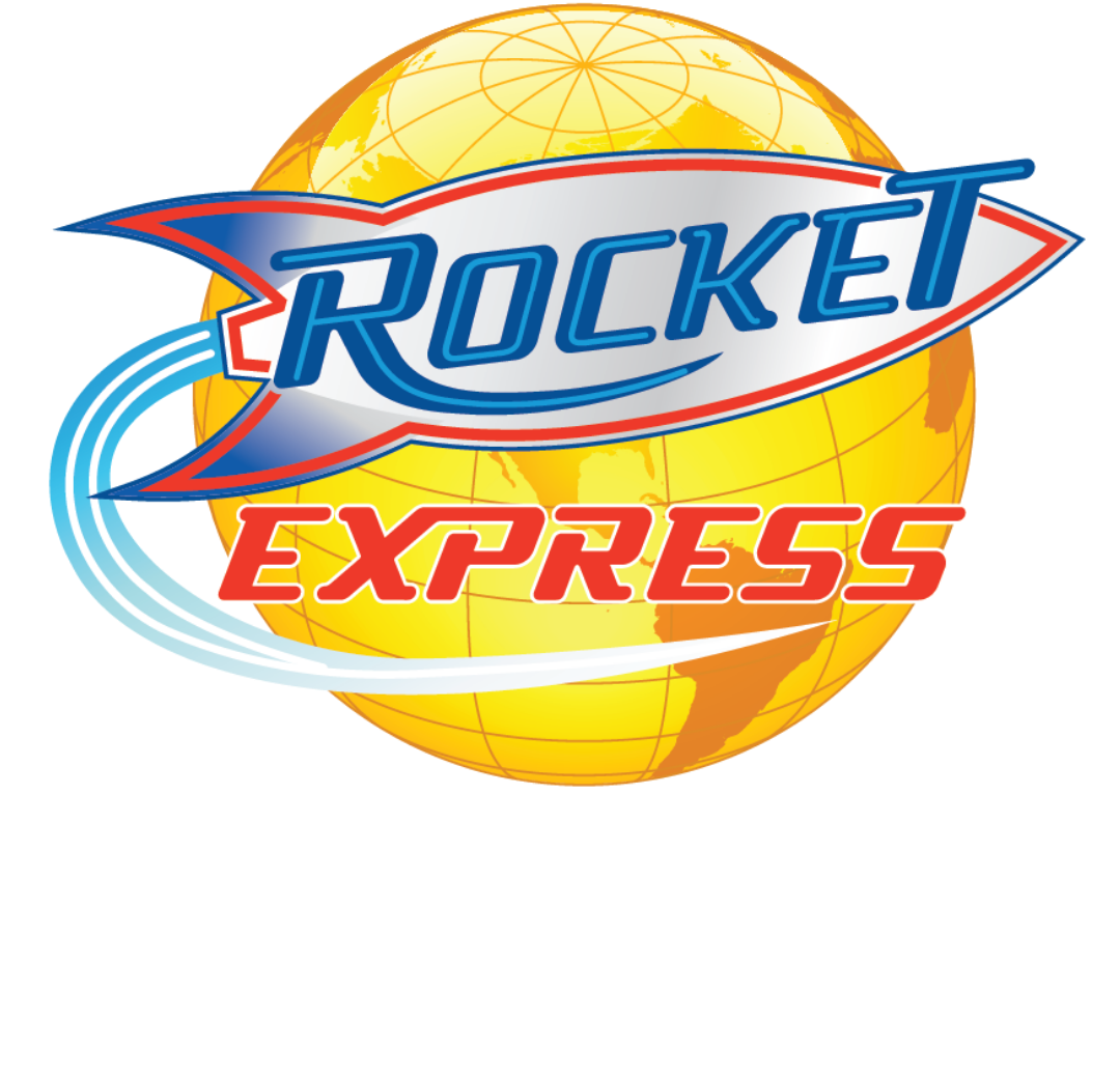 Rocket Express Car Wash logo